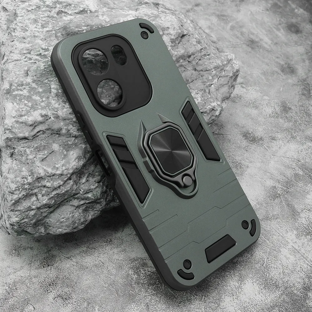Futrola Square ring za Honor X7e zelena