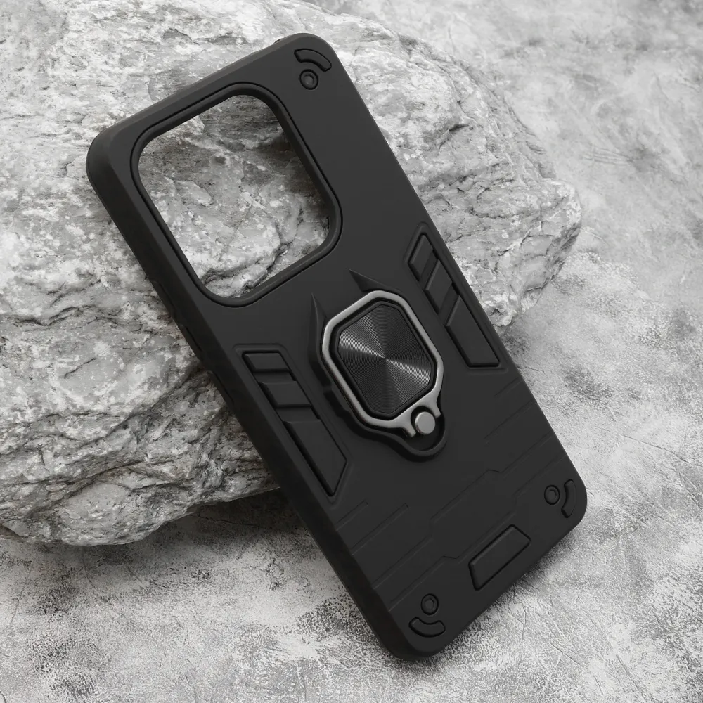 Futrola Square ring za Xiaomi Redmi Note 14 5G crna