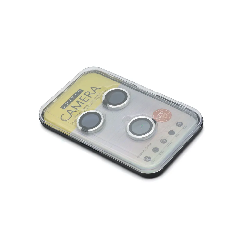 Folija za zastitu kamere RING za Iphone 13 Pro/13 Pro Max srebrna