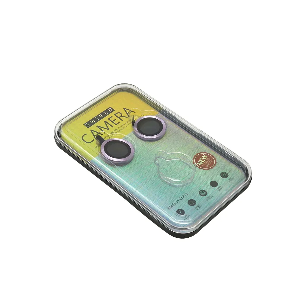 Folija za zastitu kamere RING za iPhone 15 (6.1)/iPhone 15 Plus (6.7) ljubicasta