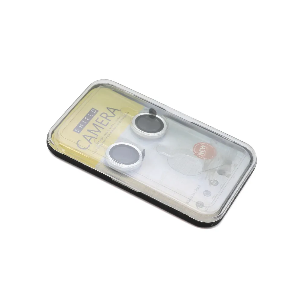 Folija za zastitu kamere RING za iPhone 16 (6.1)/16 Plus (6.7) srebrna