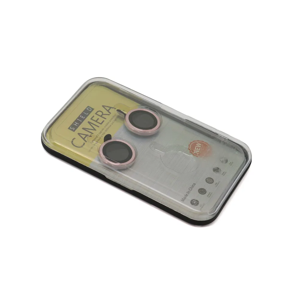 Folija za zastitu kamere RING za iPhone 16 (6.1)/16 Plus (6.7) pink