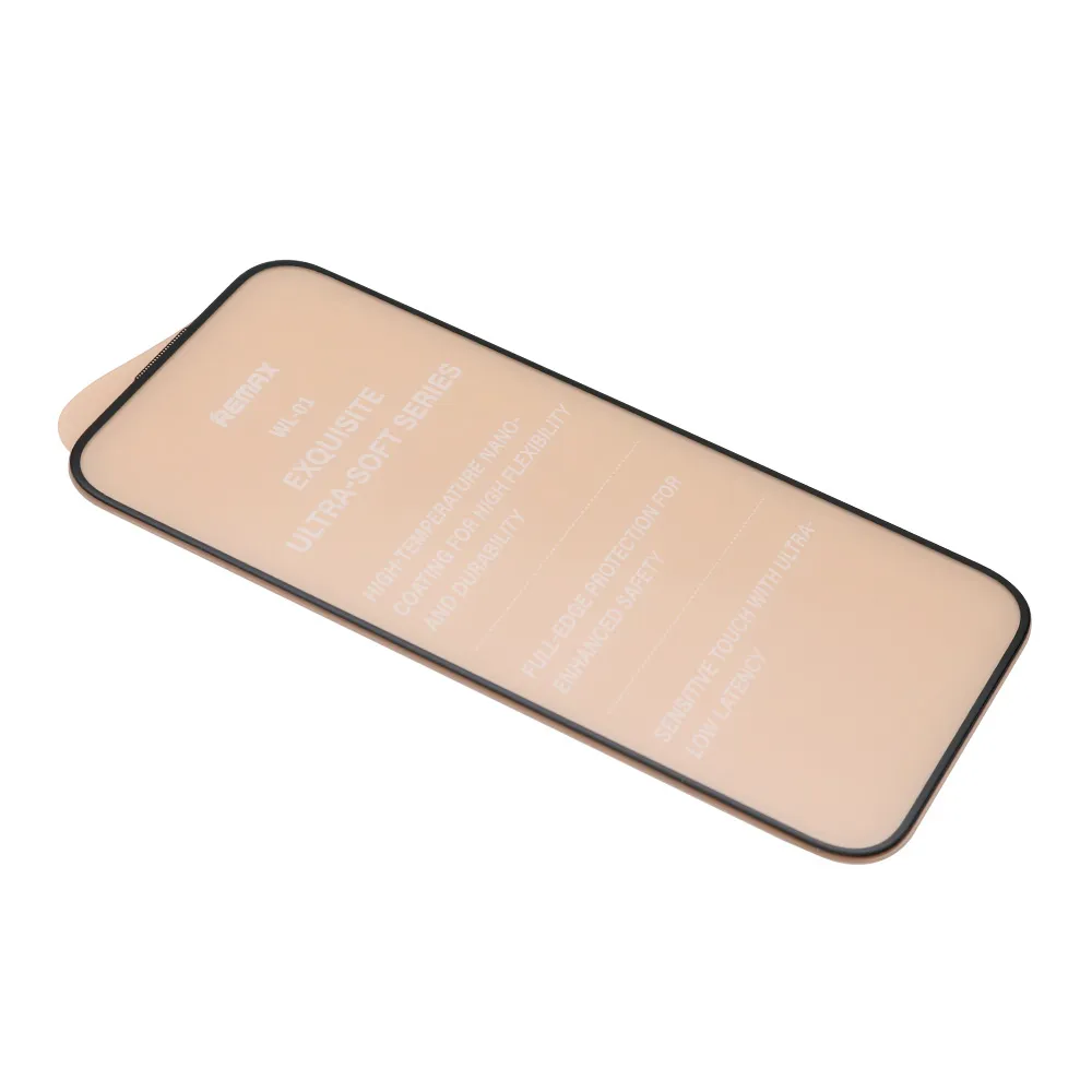 Folija za zastitu ekrana REMAX 9H 360 HD WL-01 za iPhone 16 Pro (6.3) crna