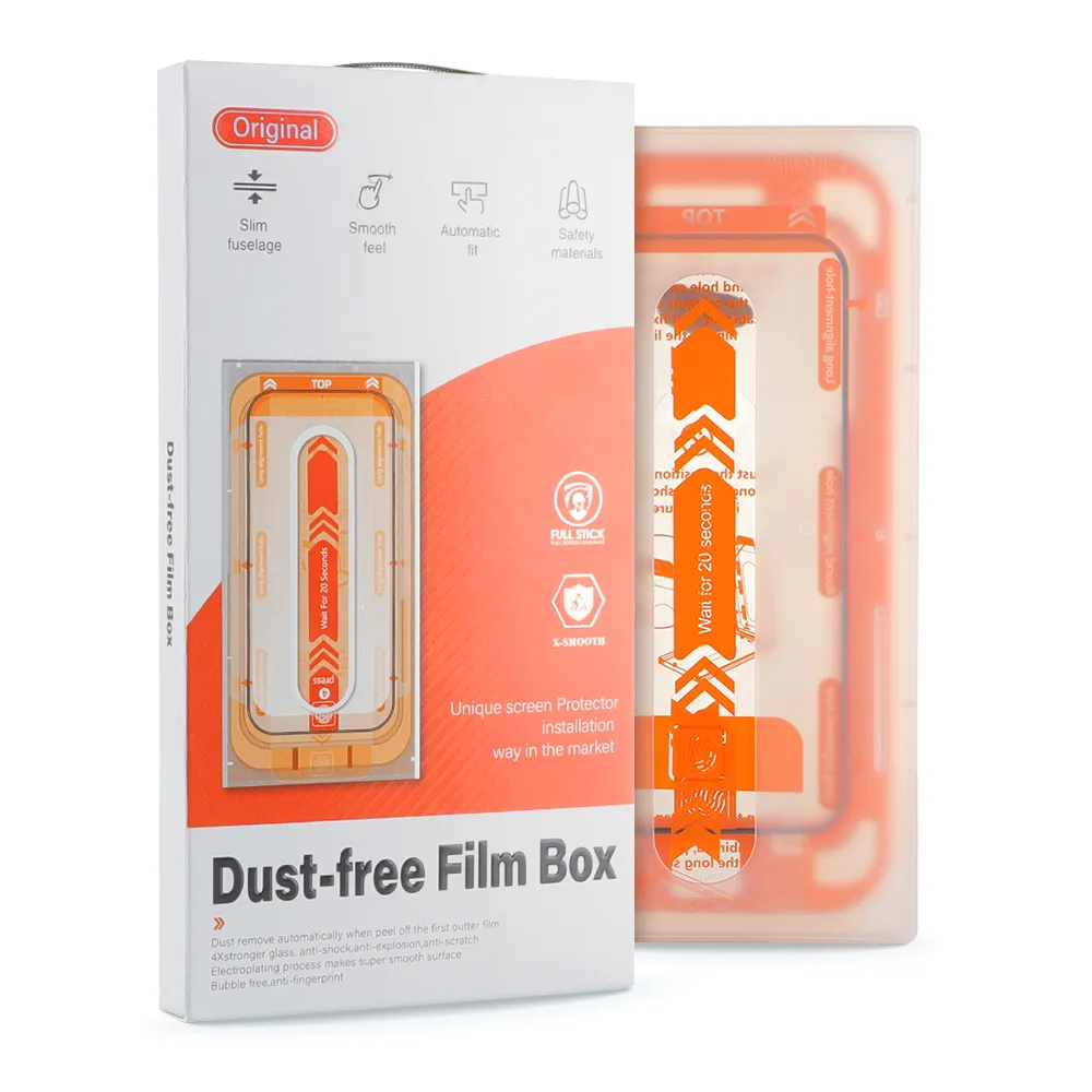 Folija za zastitu ekrana GLASS FILM BOX - DUST FREE za iPhone 16 Pro Max (6.9)