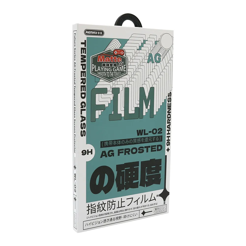 Folija za zastitu ekrana REMAX GLASS 9H GAMING MATTE AG WL-02 za iPhone 15 Pro (6.1)