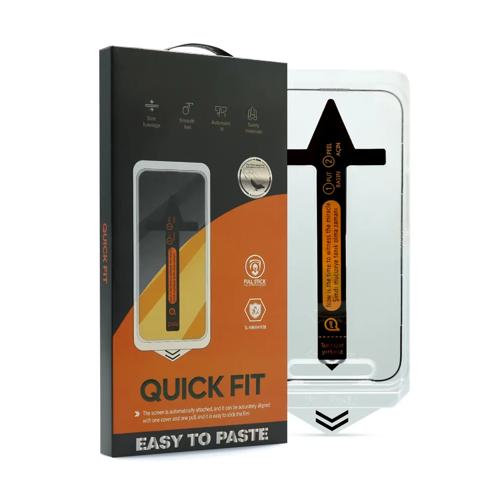 Folija za zastitu ekrana GLASS 2.5D QUICK FIT za iPhone 17 Pro (6.3)