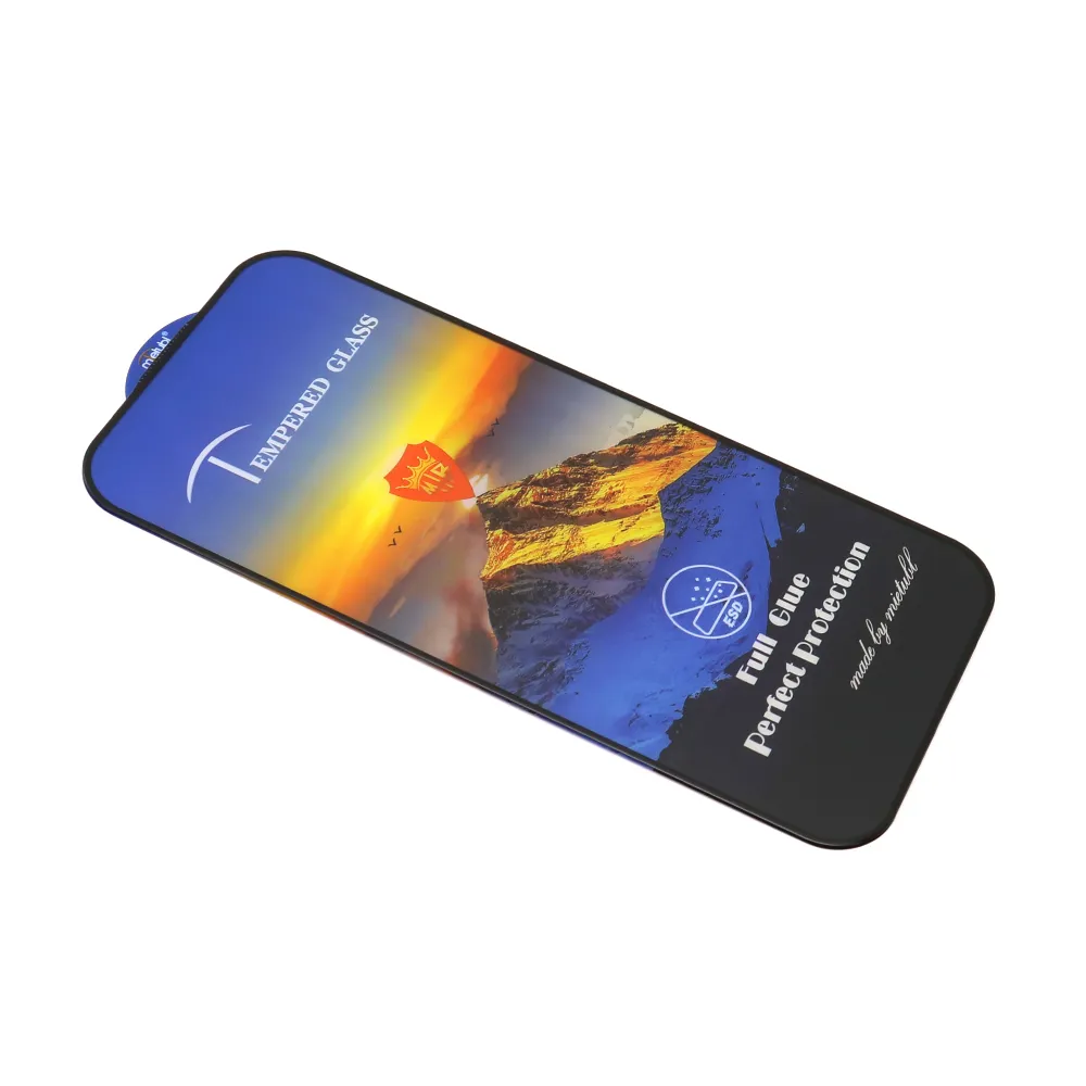 Folija za zastitu ekrana GLASS 2.5D za iPhone 17 (6.3) crna