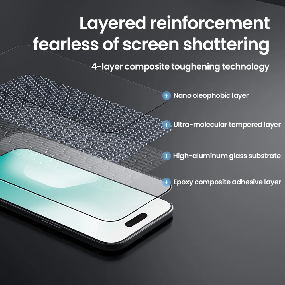 Folija za zastitu ekrana GLASS NILLKIN za iPhone 17 Pro (6.3) CP+Pro