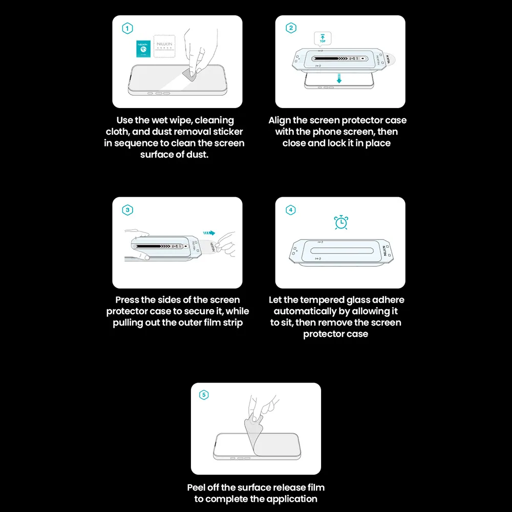 Folija za zastitu ekrana GLASS NILLKIN za iPhone 17 Pro (6.3) CP+Pro