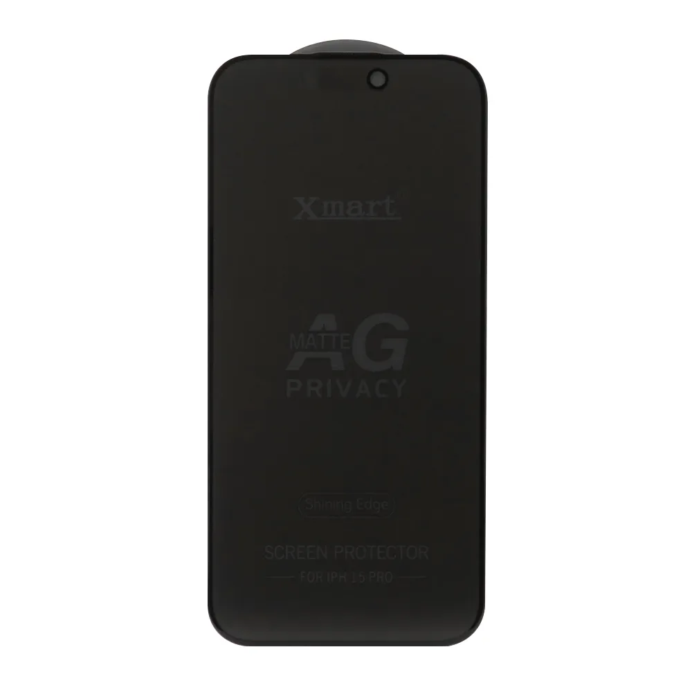 Folija za zastitu ekrana GLASS X mart AG MATTE PRIVACY za iPhone 15 Pro Max (6.7)