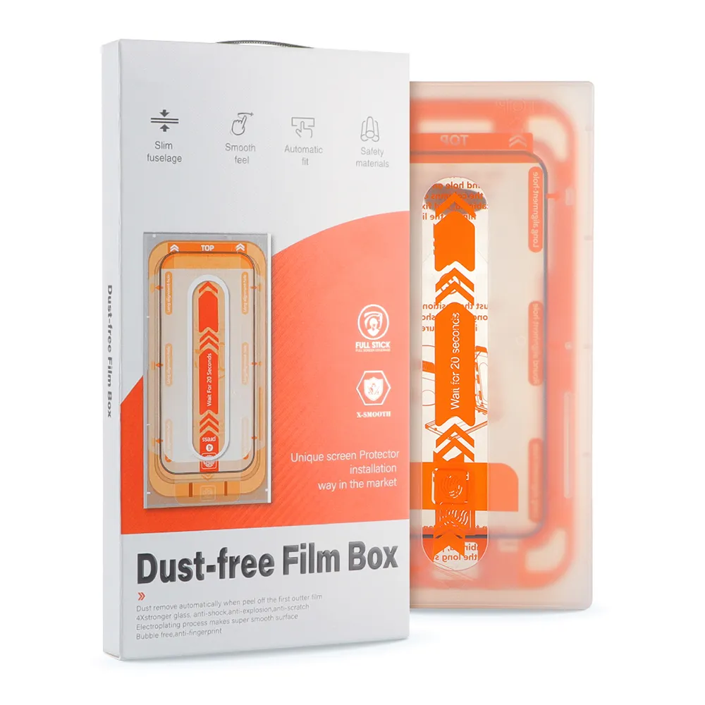 Folija za zastitu ekrana GLASS FILM BOX - DUST FREE za iPhone 17 (6.3)