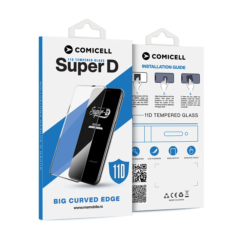 Folija za zastitu ekrana GLASS 11D za Samsung A576B Galaxy A57 5G SUPER D crna