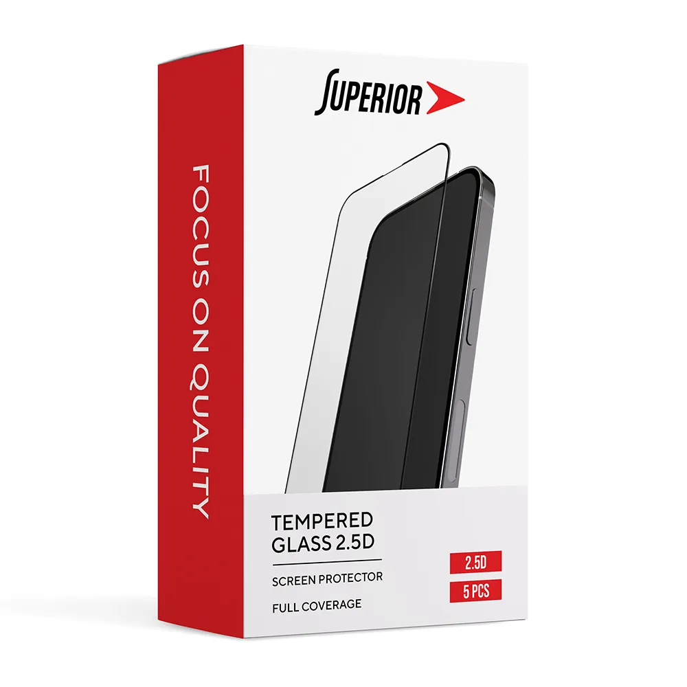 Folija za zastitu ekrana GLASS SUPERIOR 2.5D za iPhone 15 (6.1)/iPhone 16 (6.1) 5 u 1
