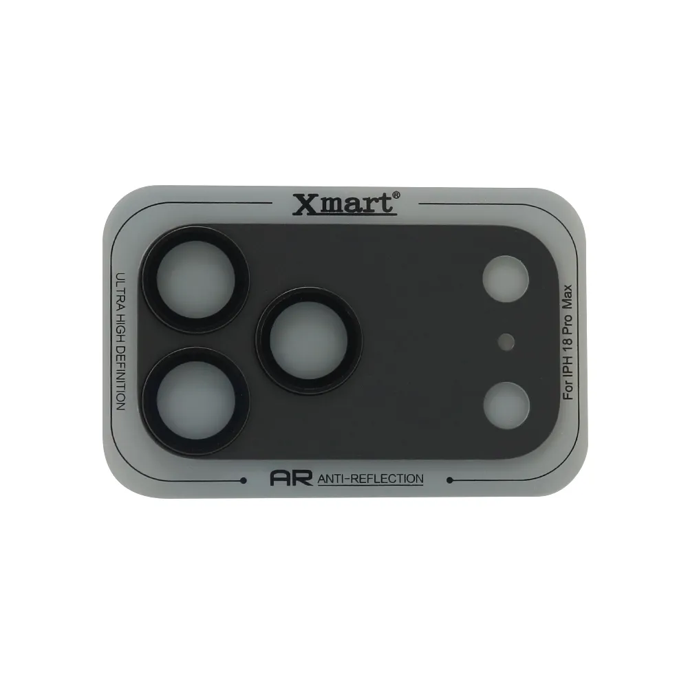 Folija za zastitu kamere X-MART Full Coverage za iPhone 18 Pro Max (6.9) crna