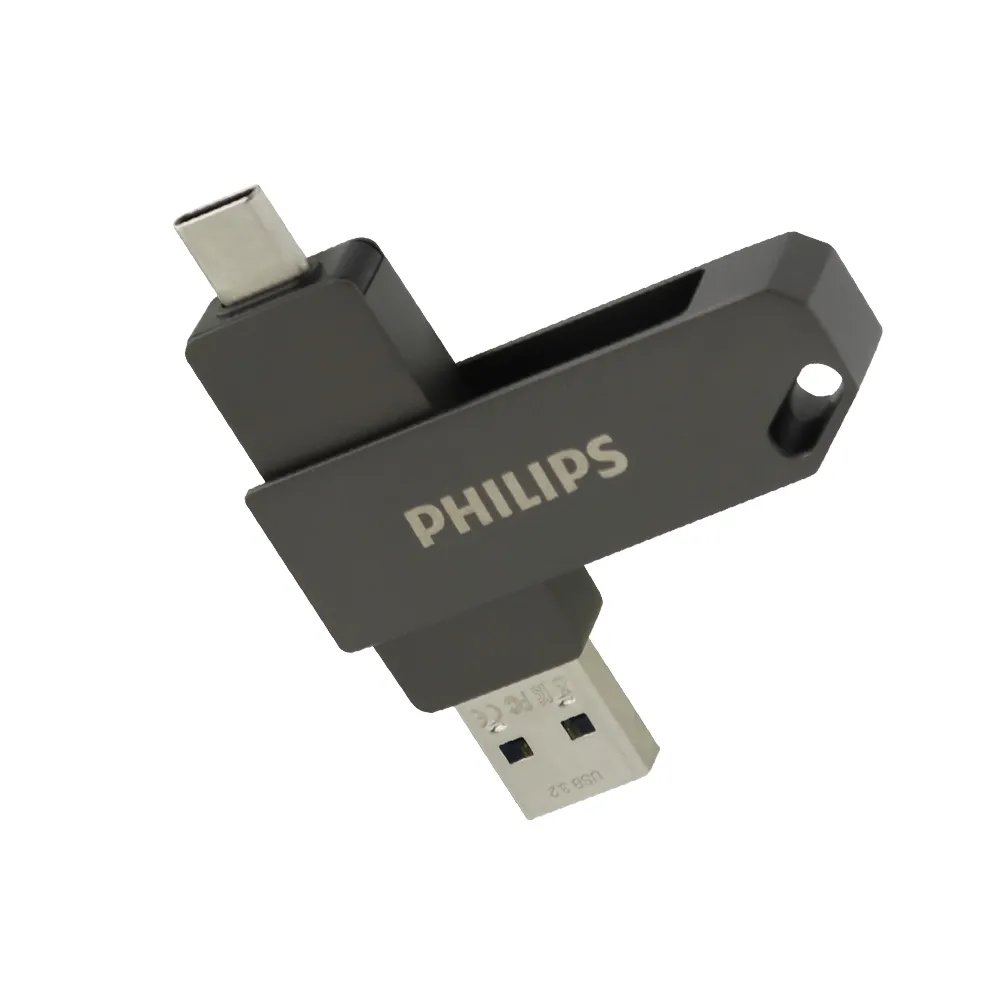 USB flash memorija Philips 61UT 3.2 dual port USB-A + type C 256GB