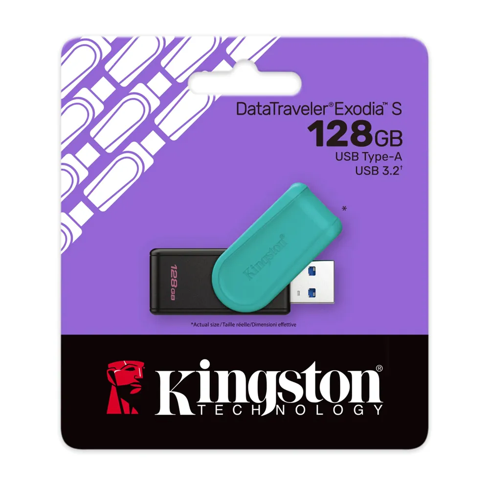 USB Flash memorija Kingston Data Traveler Exodia S 128GB 3.2 DTXS/128