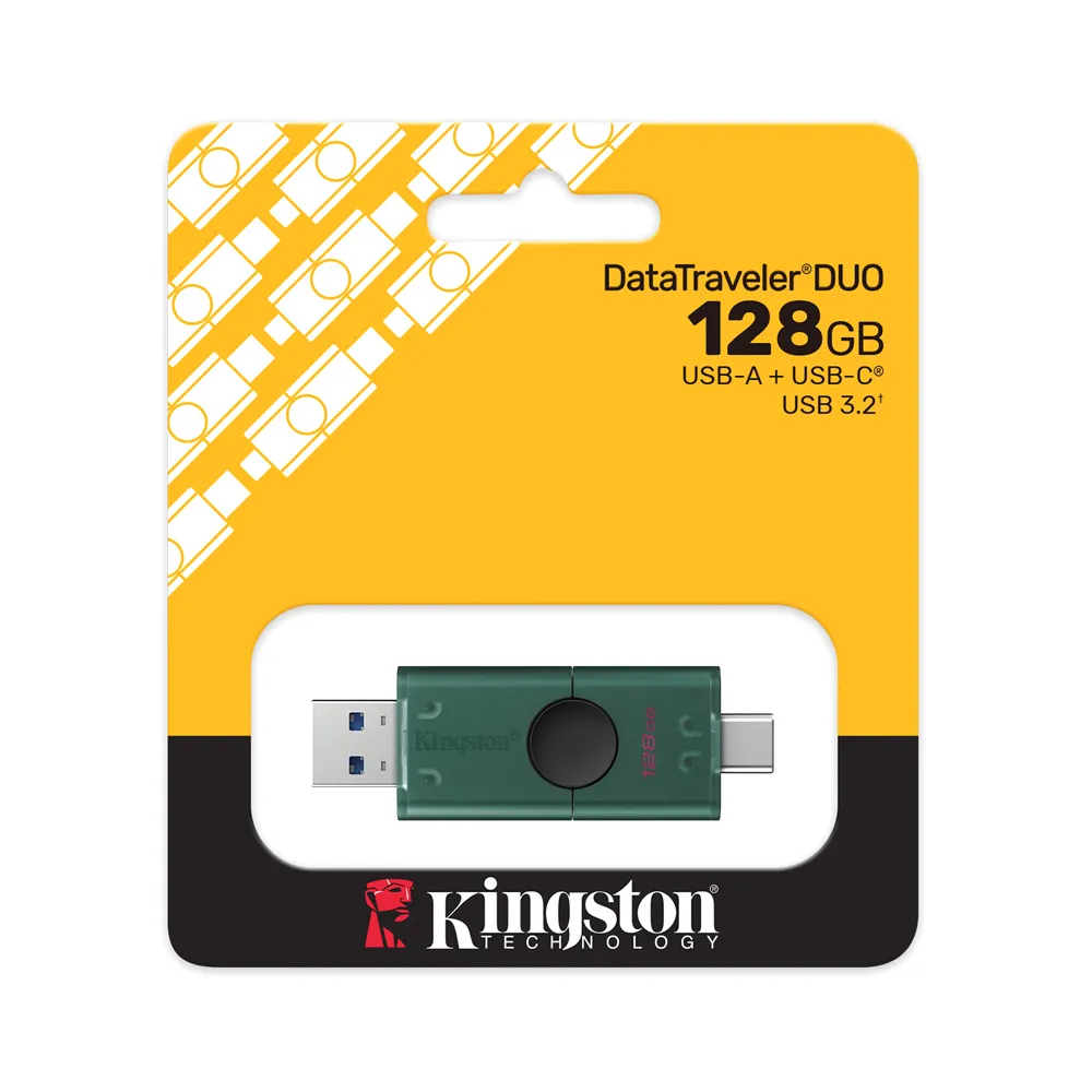 USB Flash memorija Kingston Data Traveler Duo USB + Type-C 128GB DTDEG2/128GB