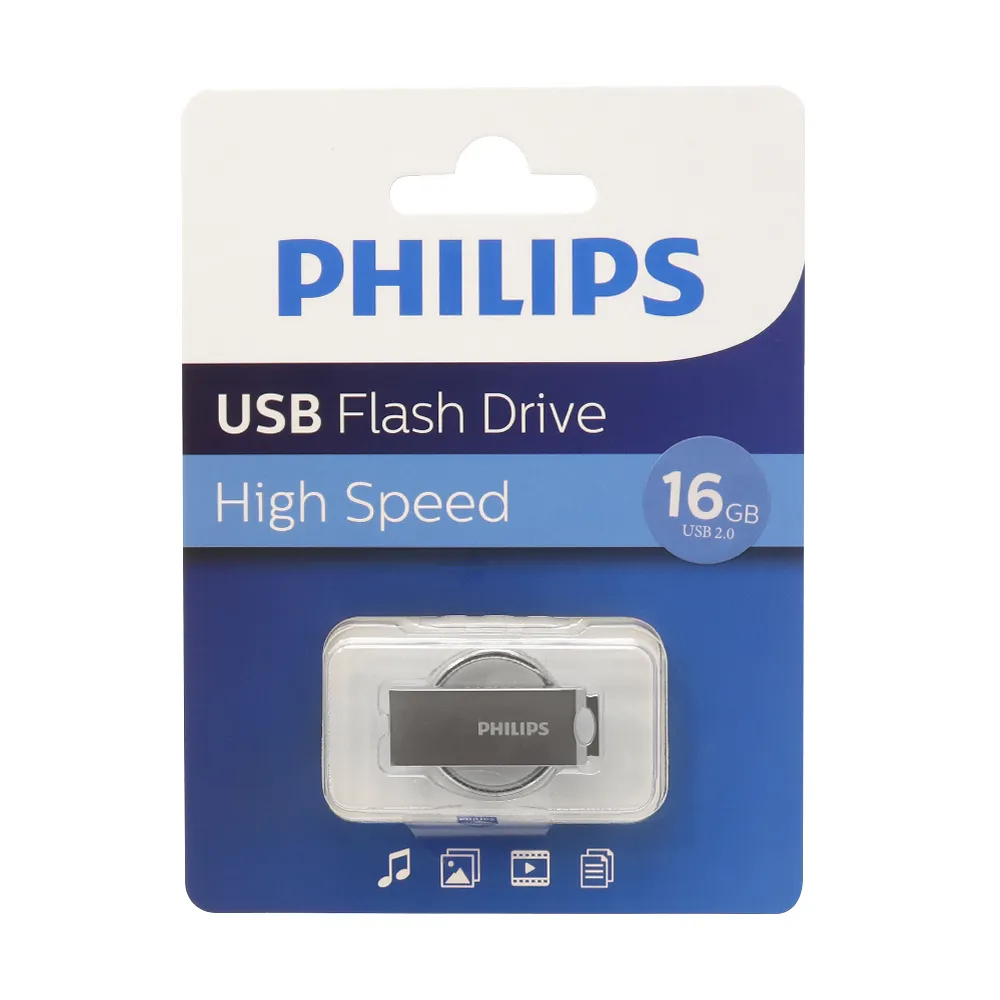 USB flash memorija Philips 21UA016 2.0 single port 16GB crna (FM21UA016A/93-B)