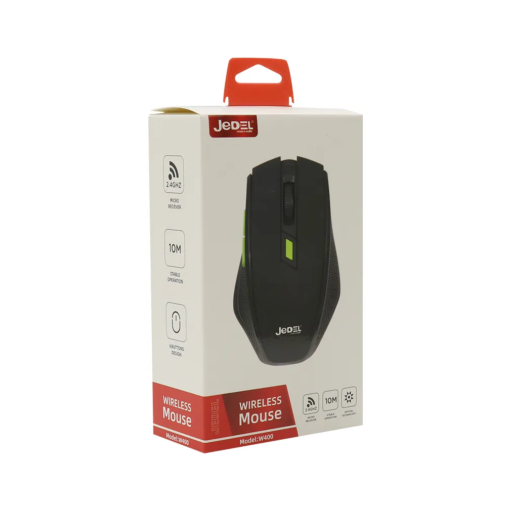 Bezicni Mis W400 crni JEDEL