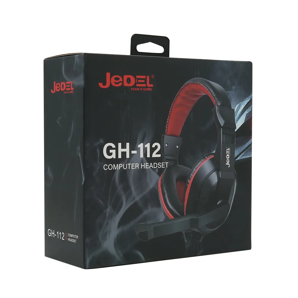 Kompjuterske slusalice sa mikrofonom GH-112 crne JEDEL