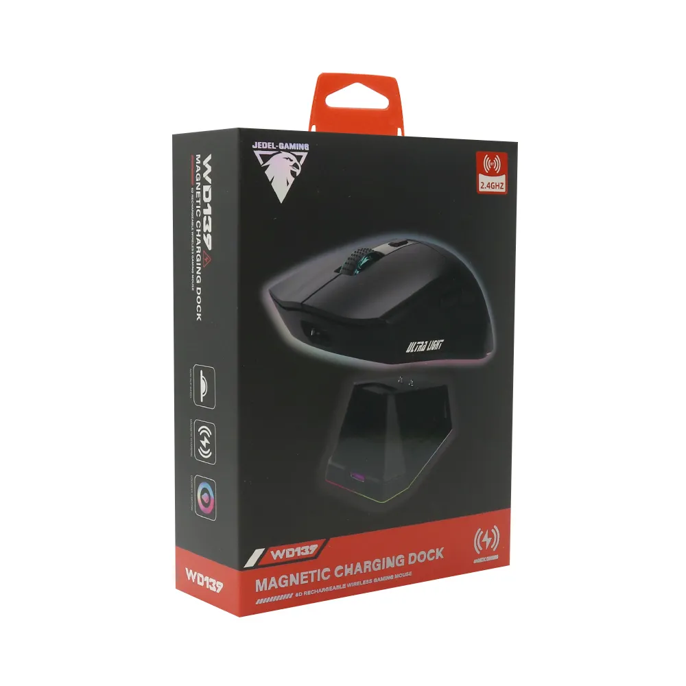 Mis bezicki GAMING Wireless Rechargeable WD139 beli JEDEL