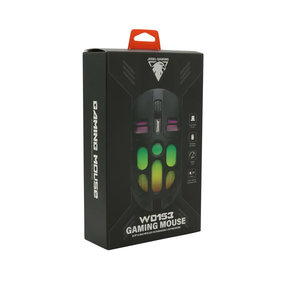 Mis bezicki GAMING Wireless Rechargeable WD153 crni JEDEL