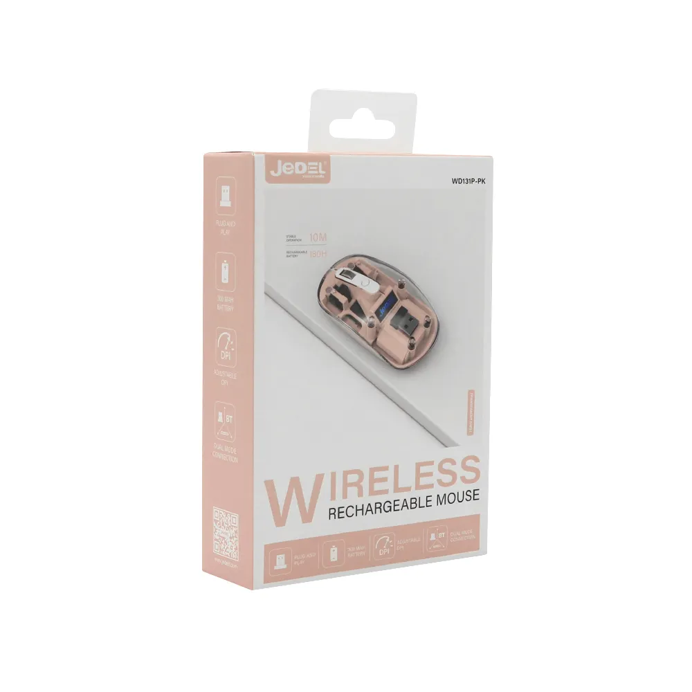 Mis bezicni Dual Modes 2in1 WD131P pink JEDEL