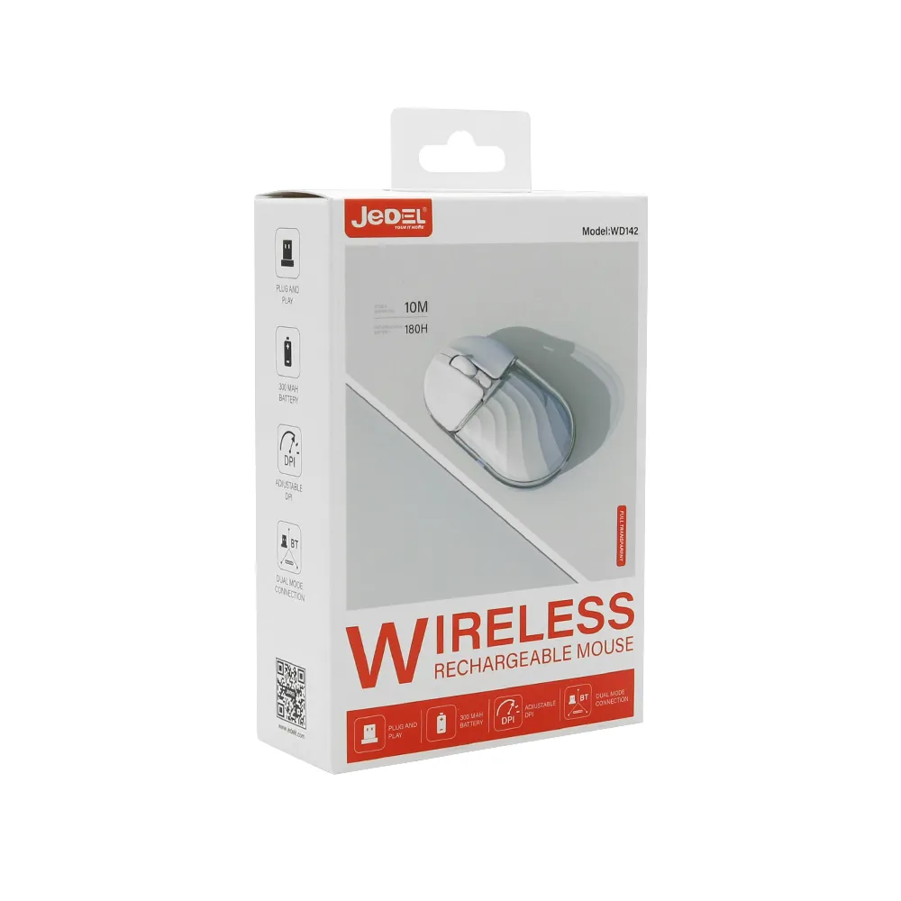 Mis bezicni Dual Modes 2in1 WD142 beli JEDEL