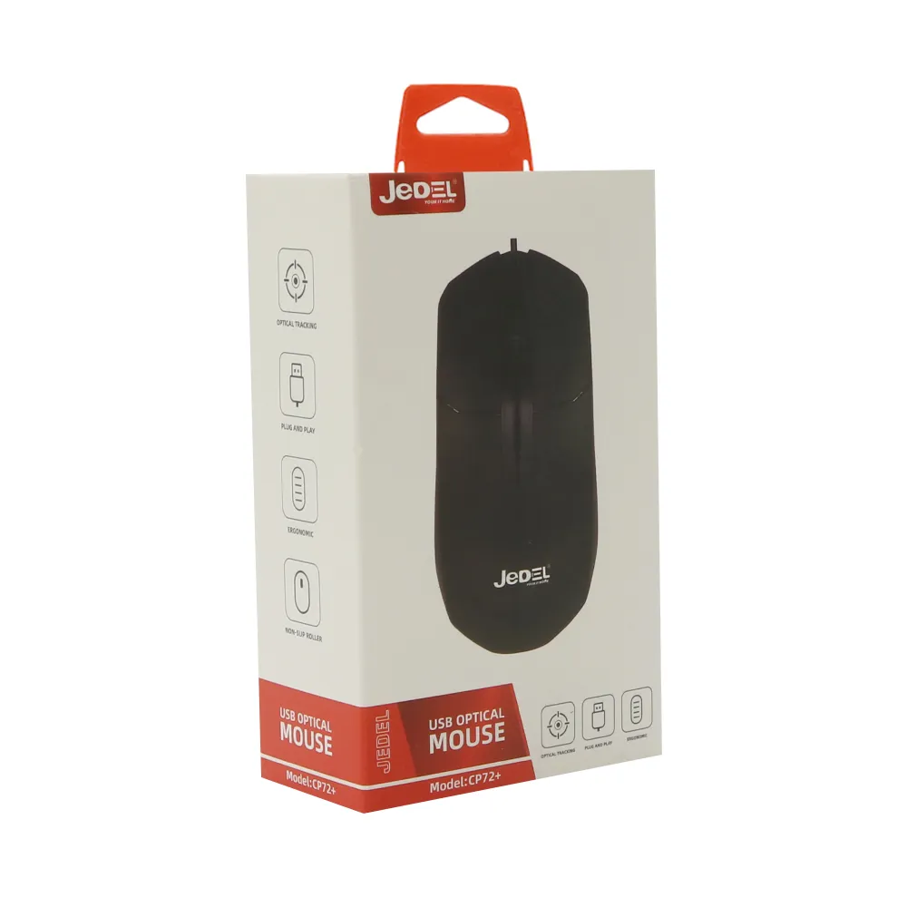 Mis Wired Mouse CP72+ crni JEDEL