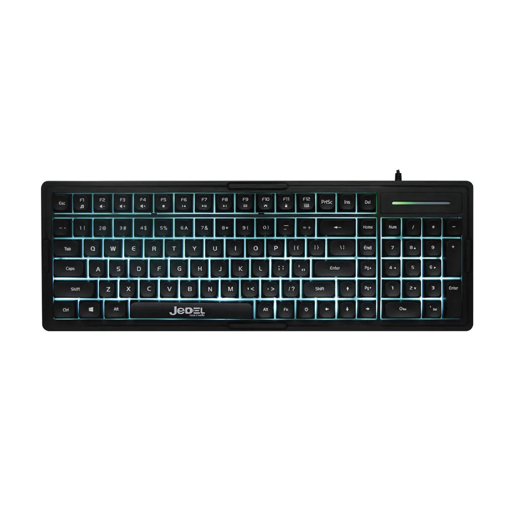 Tastatura gejmerska LED Light Keyboard K32 crna JEDEL