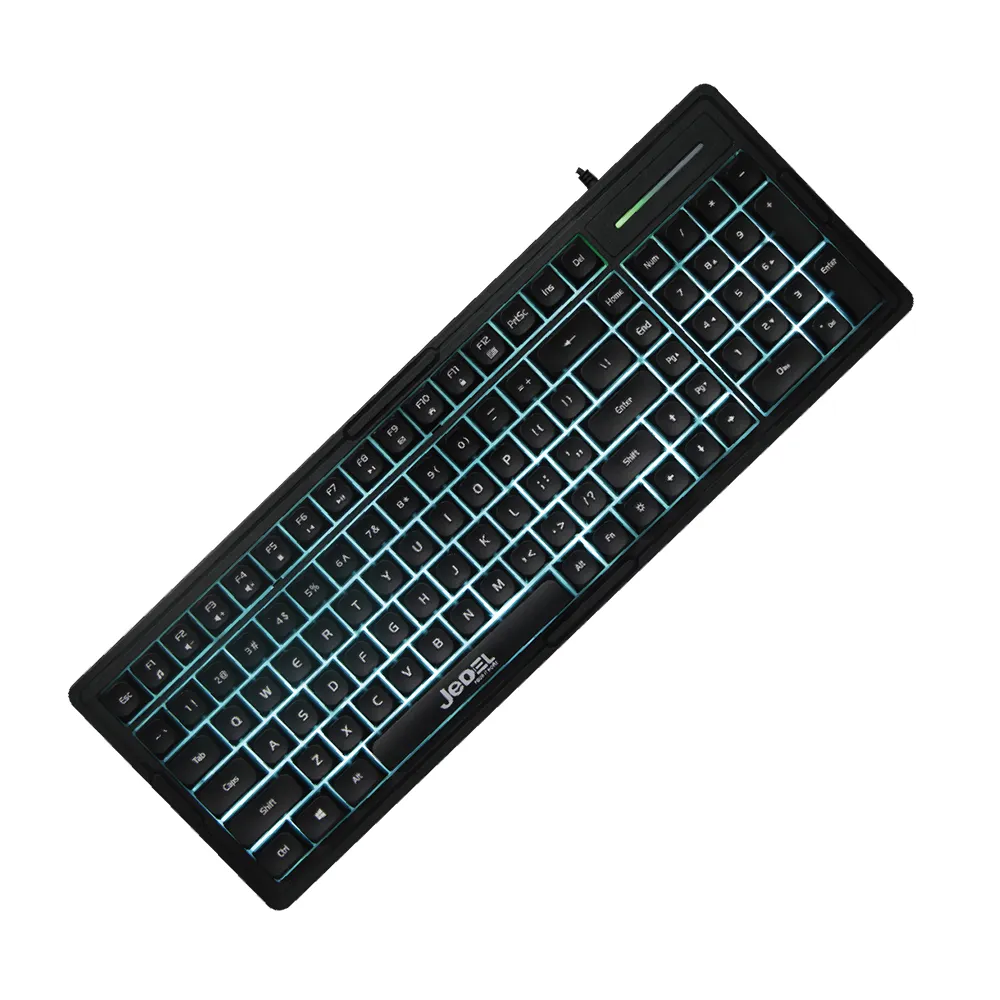Tastatura gejmerska LED Light Keyboard K32 crna JEDEL