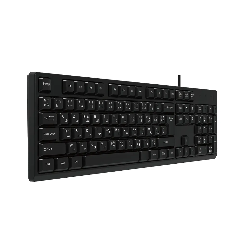 Tastatura kancelarijska K29 crna JEDEL