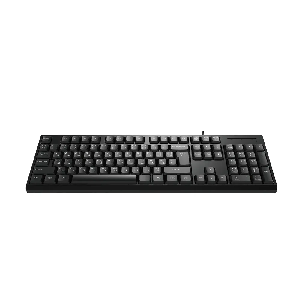 Tastatura kancelarijska K29 crna JEDEL