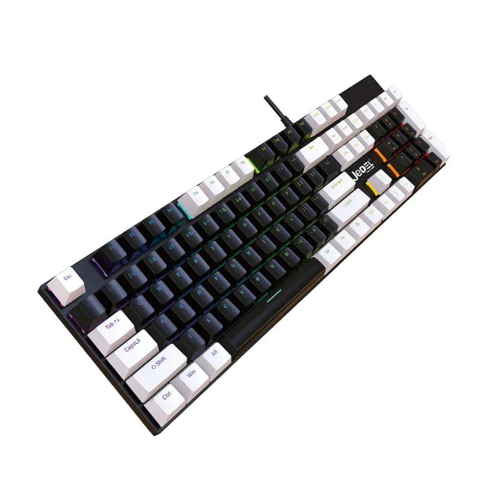 Tastatura mehanicka KL-95D crno-siva JEDEL