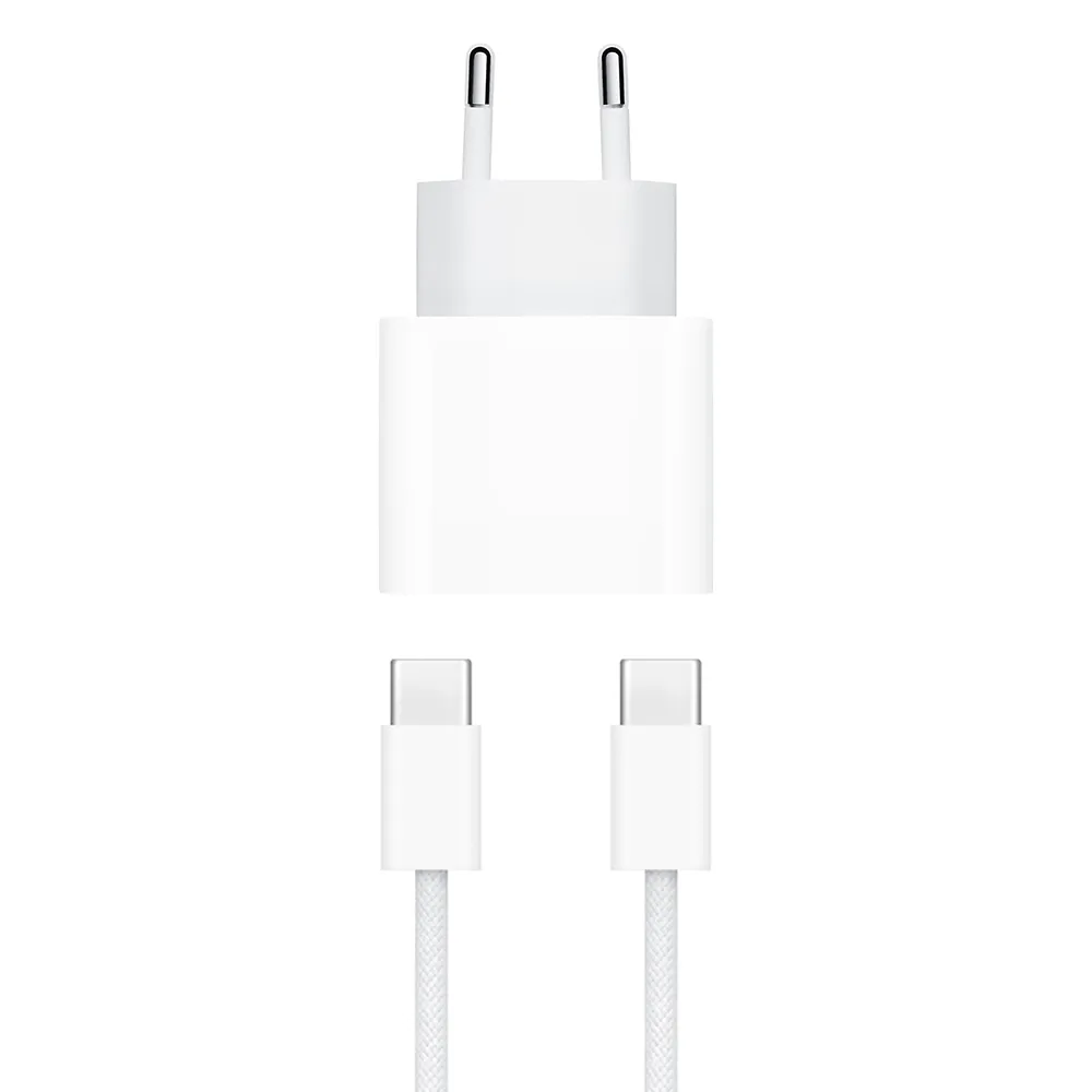 Kucni punjac za Iphone 15/16  PD Fast charger 35W Type C na Type C beli HQ