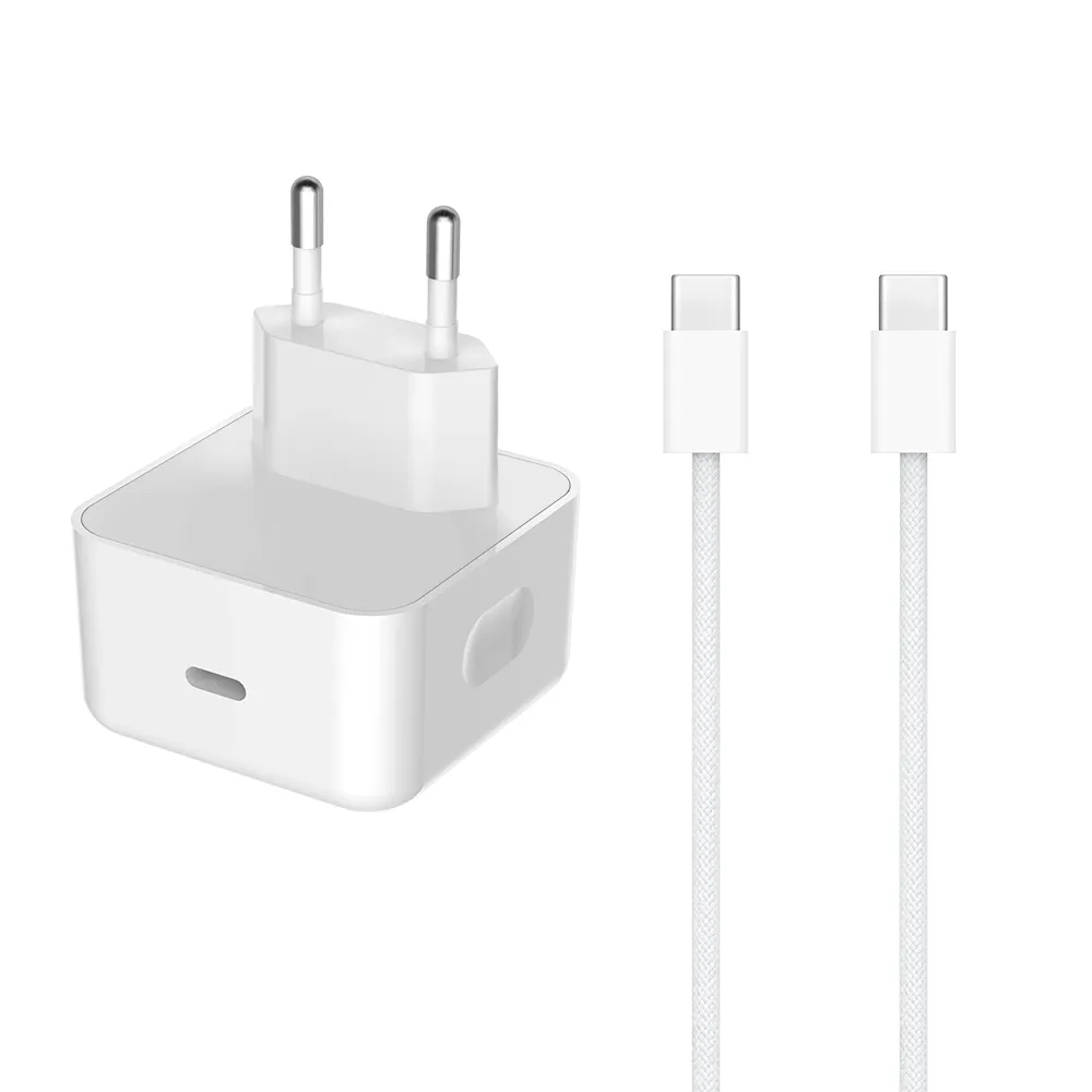 Kucni punjac za iPhone 17/AIR/17 Pro/17 Pro Max Type C na Type C 40W HQ belo