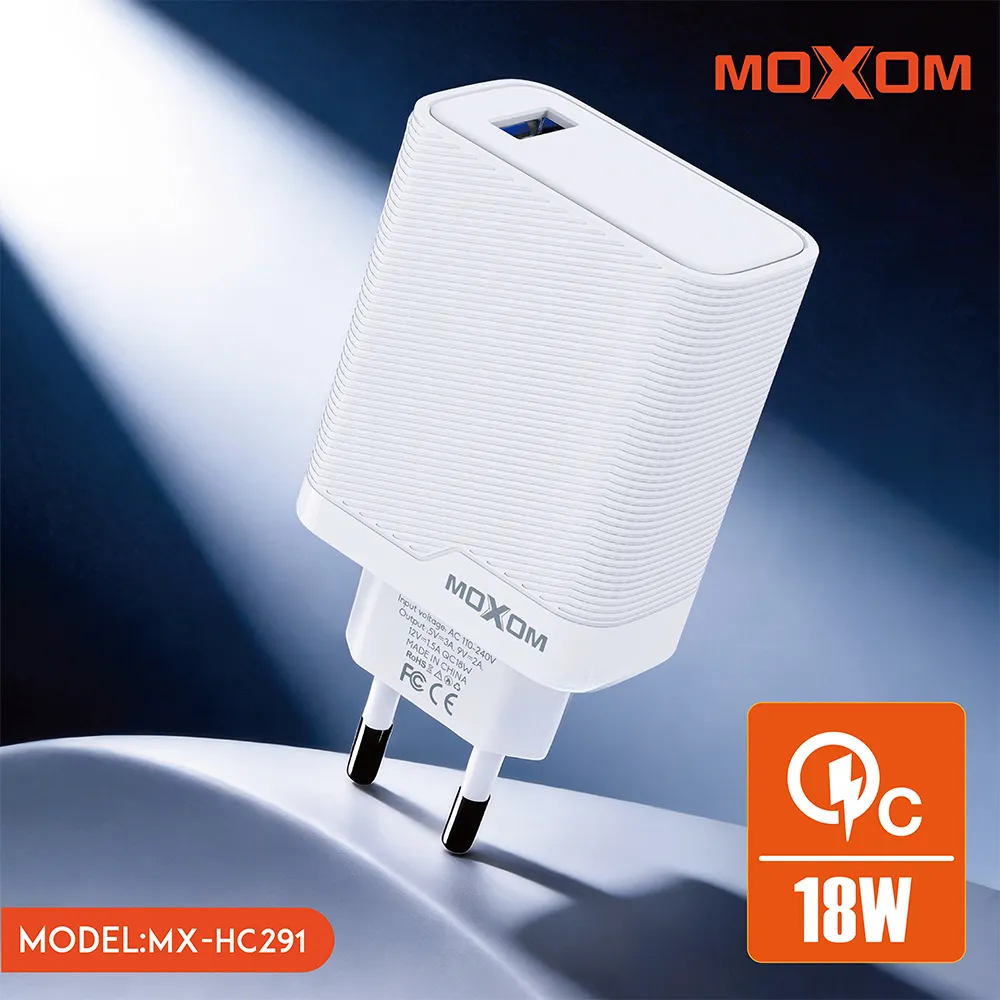Kuciste punjaca Moxom MX-HC291 18W belo