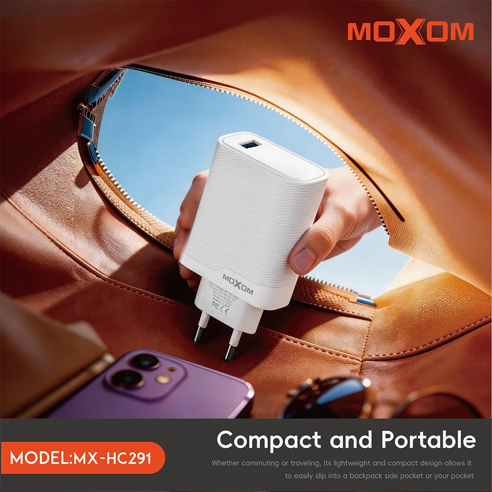 Kuciste punjaca Moxom MX-HC291 18W belo