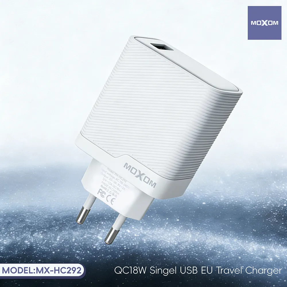 Kucni punjac Moxom MX-HC292 USB type C na lightning 18W beli