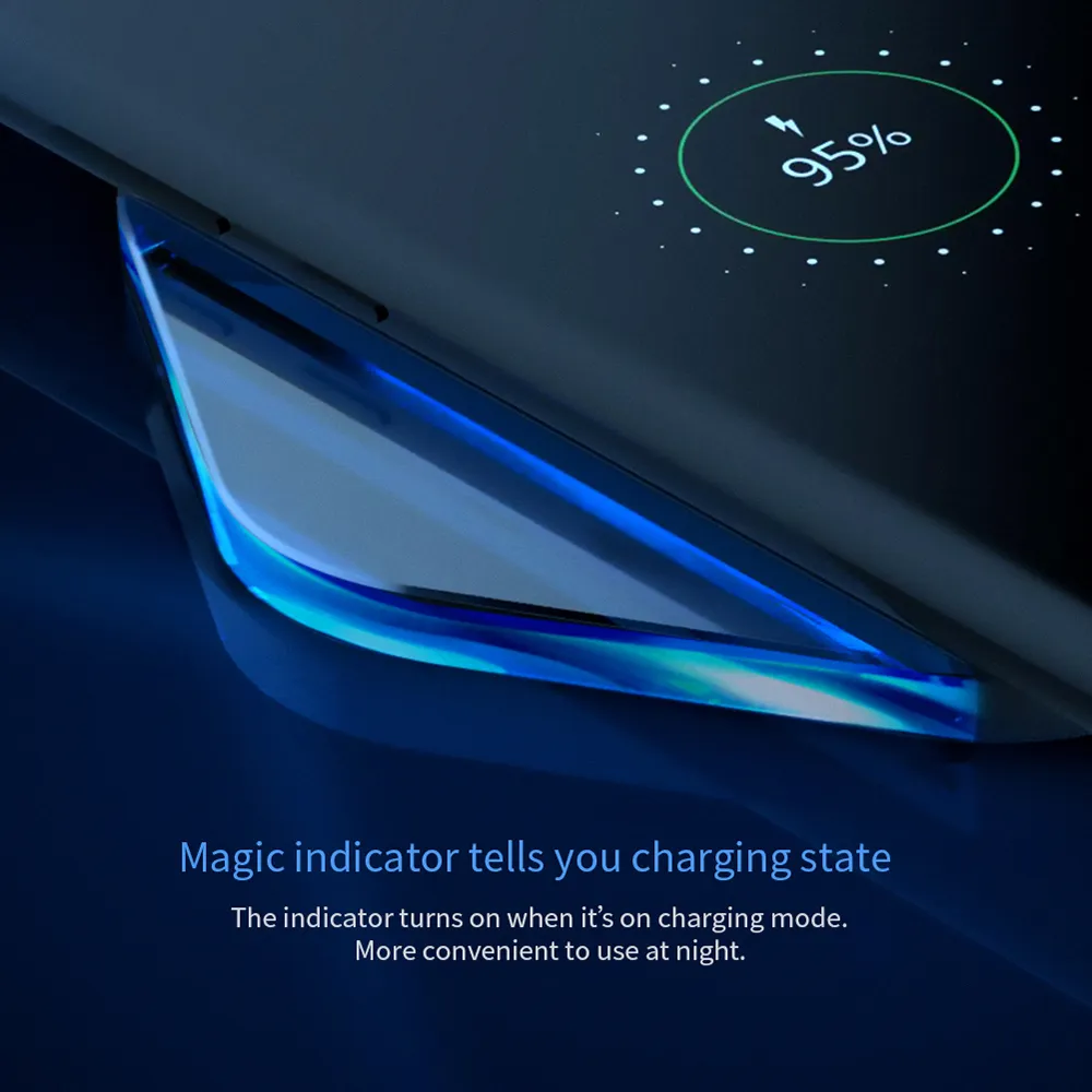 Bezicni punjac NILLKIN (Wi-Fi) magic cube crni