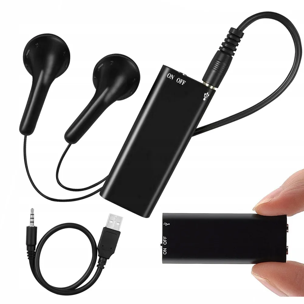 Diktafon 8GB USB Voice Recorder+ slusalice 3.5mm
