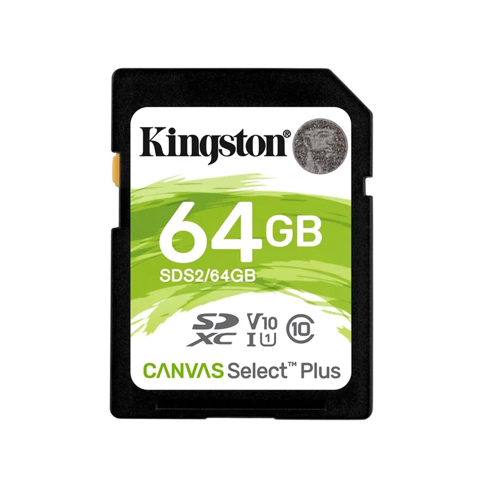 Memorijska kartica Kingston Select Plus SD 64GB SDS2/64GB Class 10 UHS U1 100MB/s