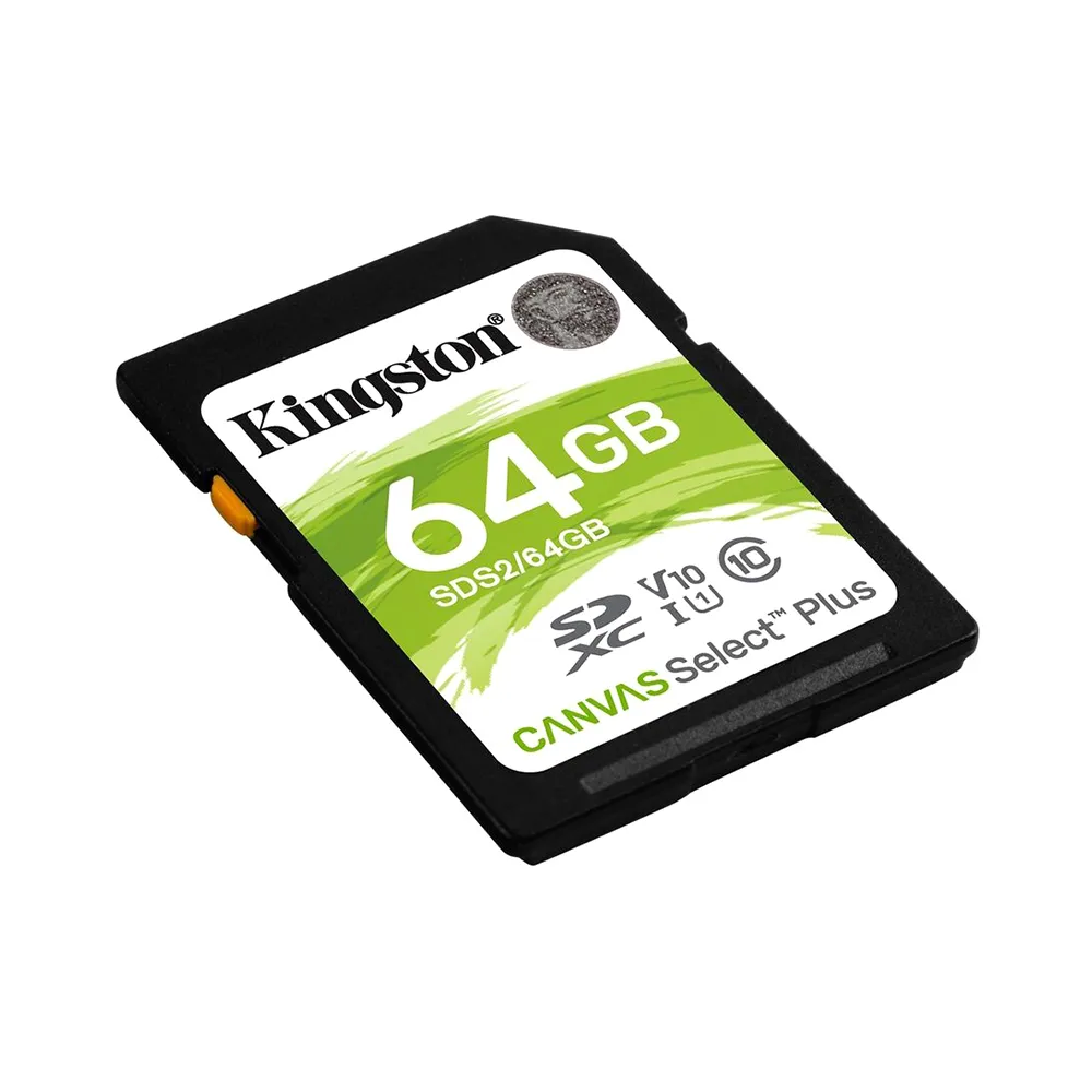 Memorijska kartica Kingston Select Plus SD 64GB SDS2/64GB Class 10 UHS U1 100MB/s