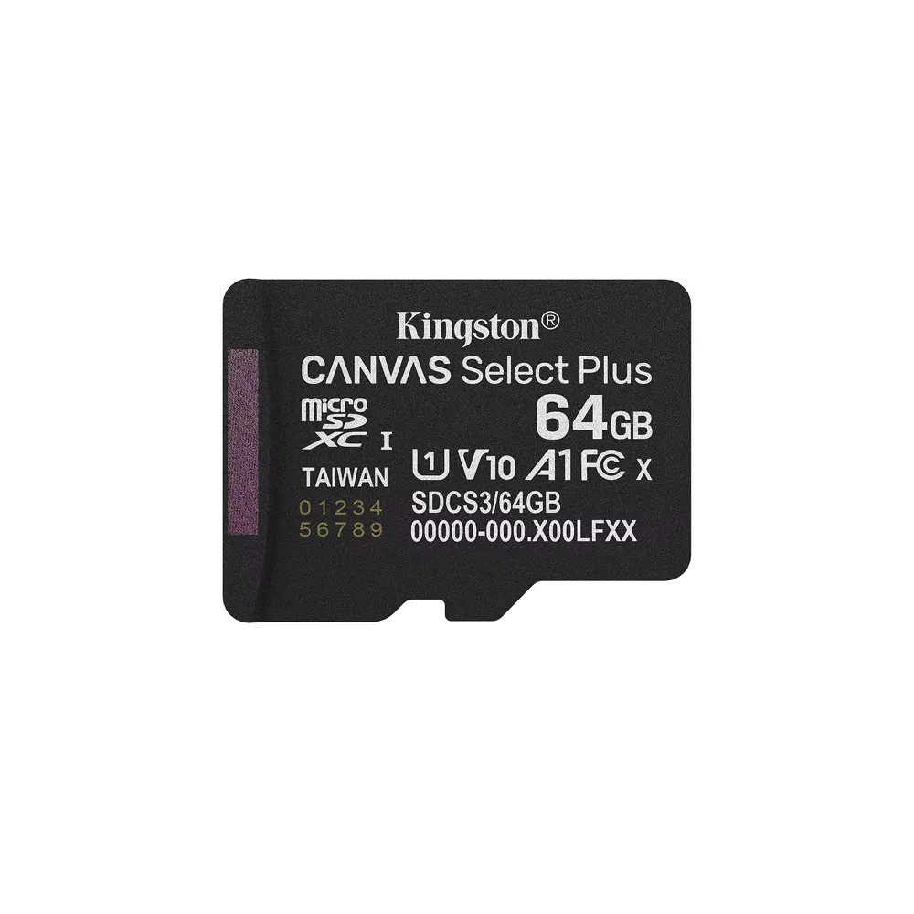 Memorijska kartica Kingston Select Plus Micro SD 64GB Class 10 UHS U1 / V10 150MB/s