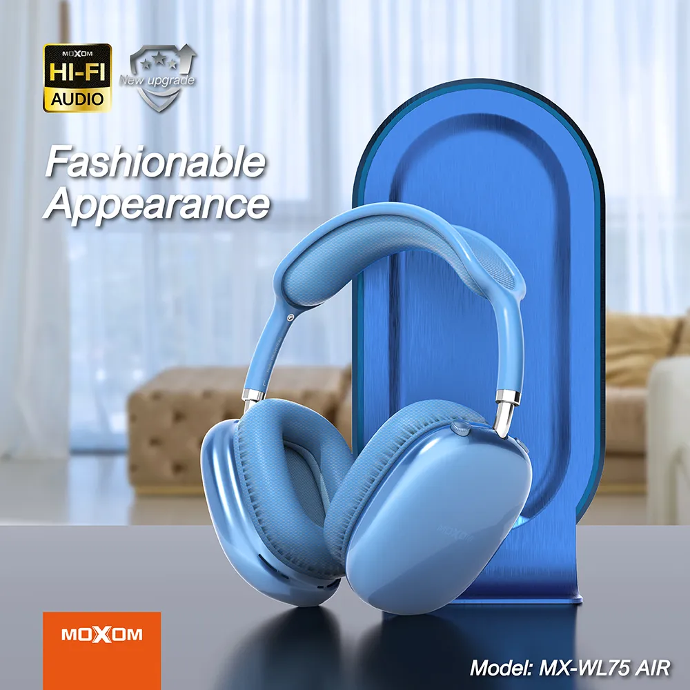 Slusalice bluetooth Moxom MX-WL75 AIR plave