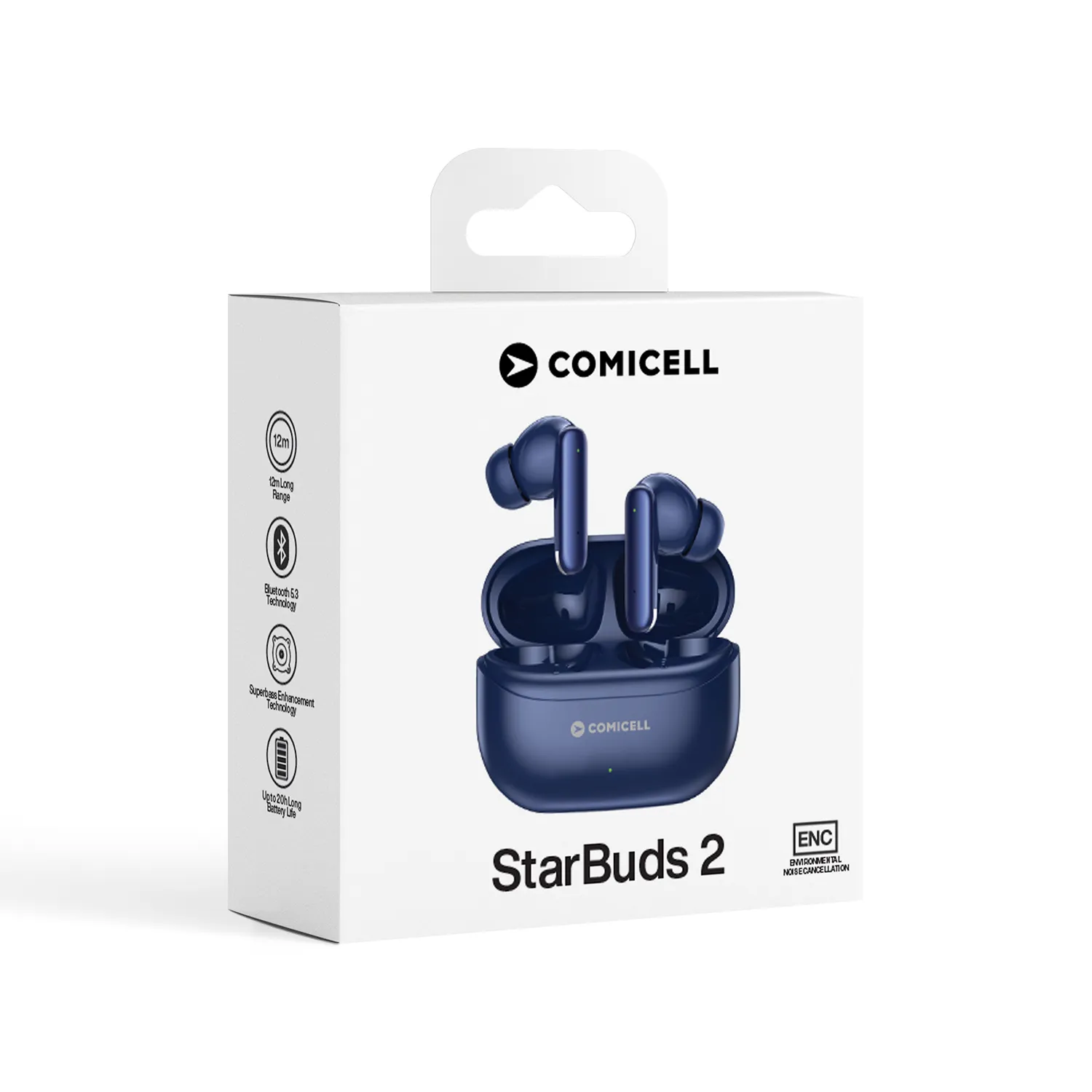 Slusalice Bluetooth Comicell StarBuds 2 plave