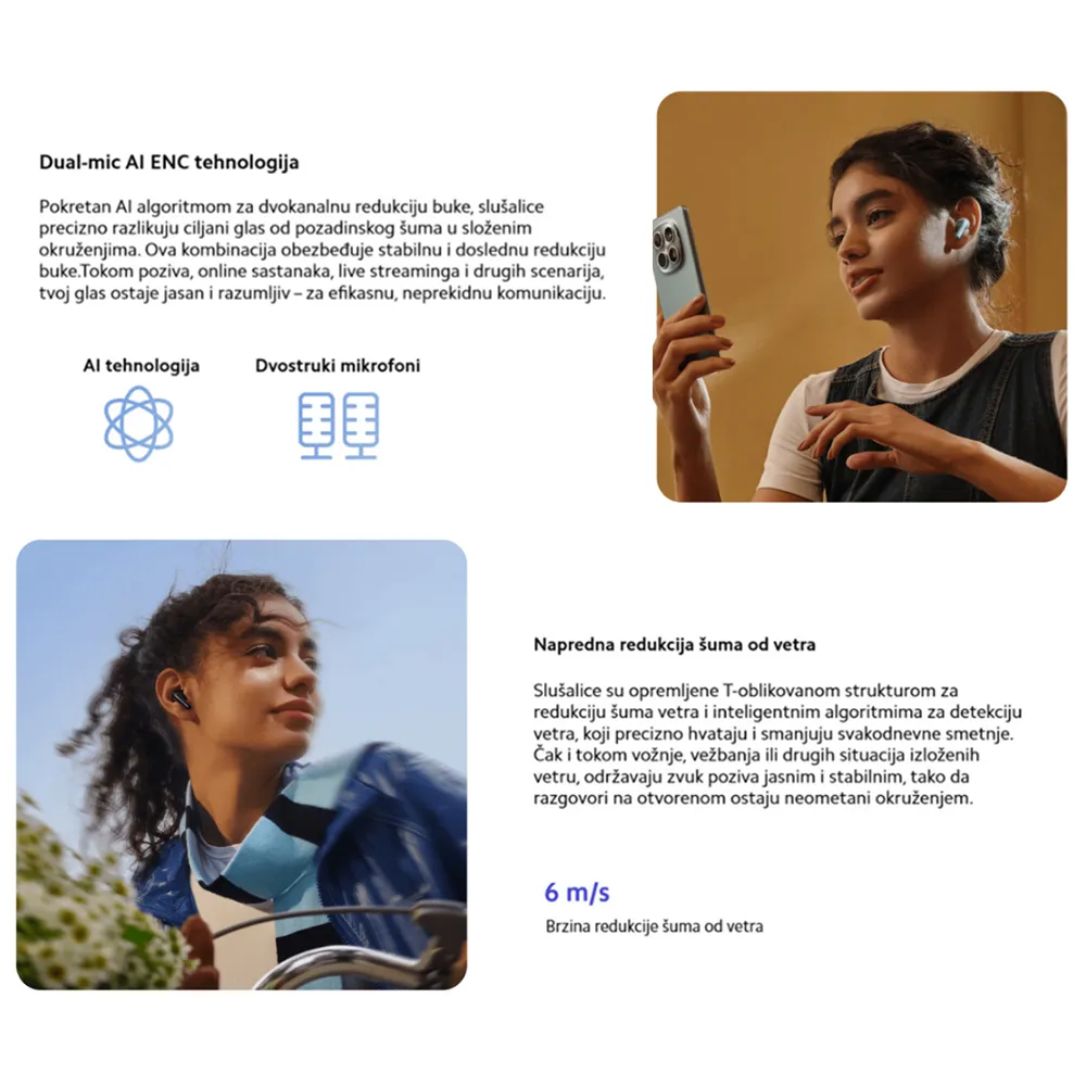 Slusalice XIAOMI Redmi Buds 8 Lite crne Full ORG (BHR08OMGL)