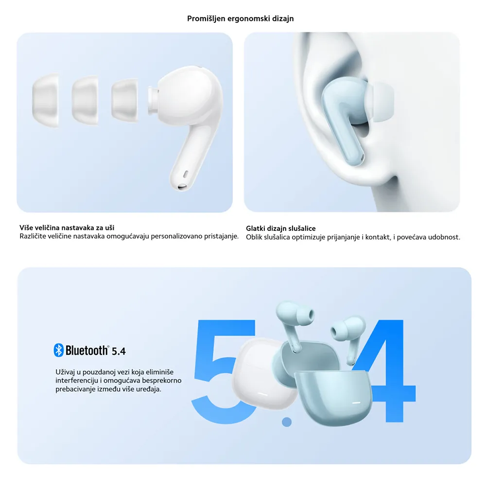 Slusalice XIAOMI Redmi Buds 8 Lite crne Full ORG (BHR08OMGL)