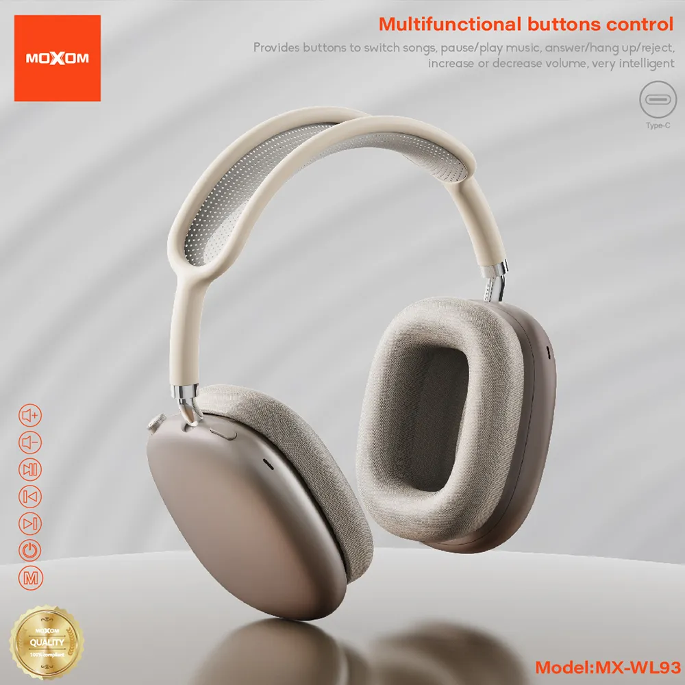Slusalice Bluetooth MOXOM MX-WL93 starlight