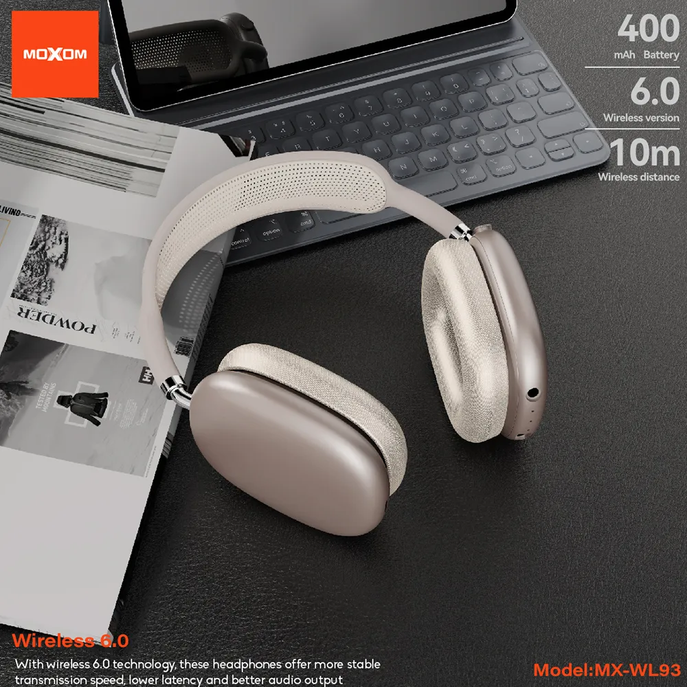 Slusalice Bluetooth MOXOM MX-WL93 starlight